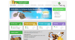 Desktop Screenshot of olivareal.cz